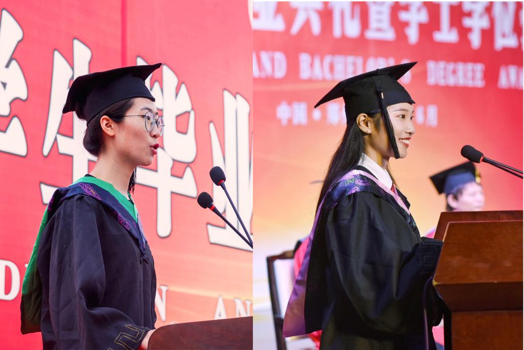 学生代表发言